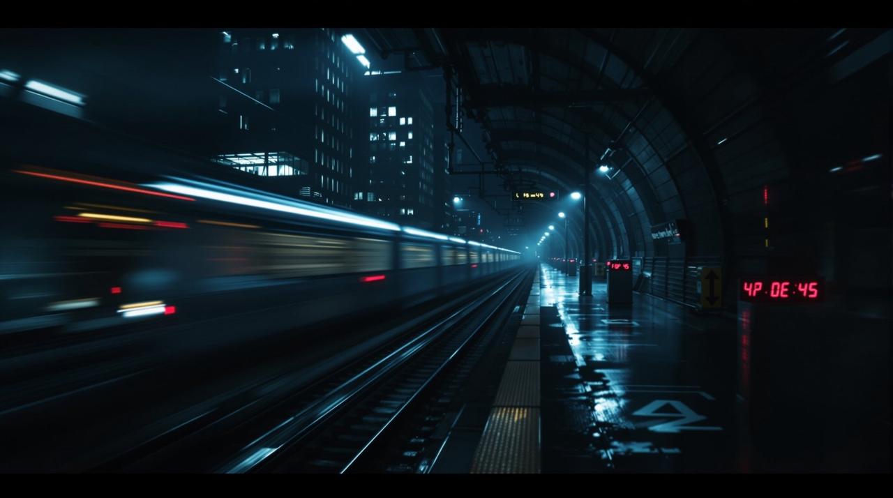 夜行都市 - 地铁末班车驶过,城市监控黑屏的三分钟 夜行都市 - 橘子视频下载热播推荐